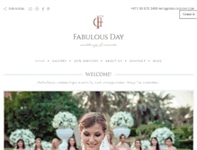 Tablet Screenshot of fabulous-day.com